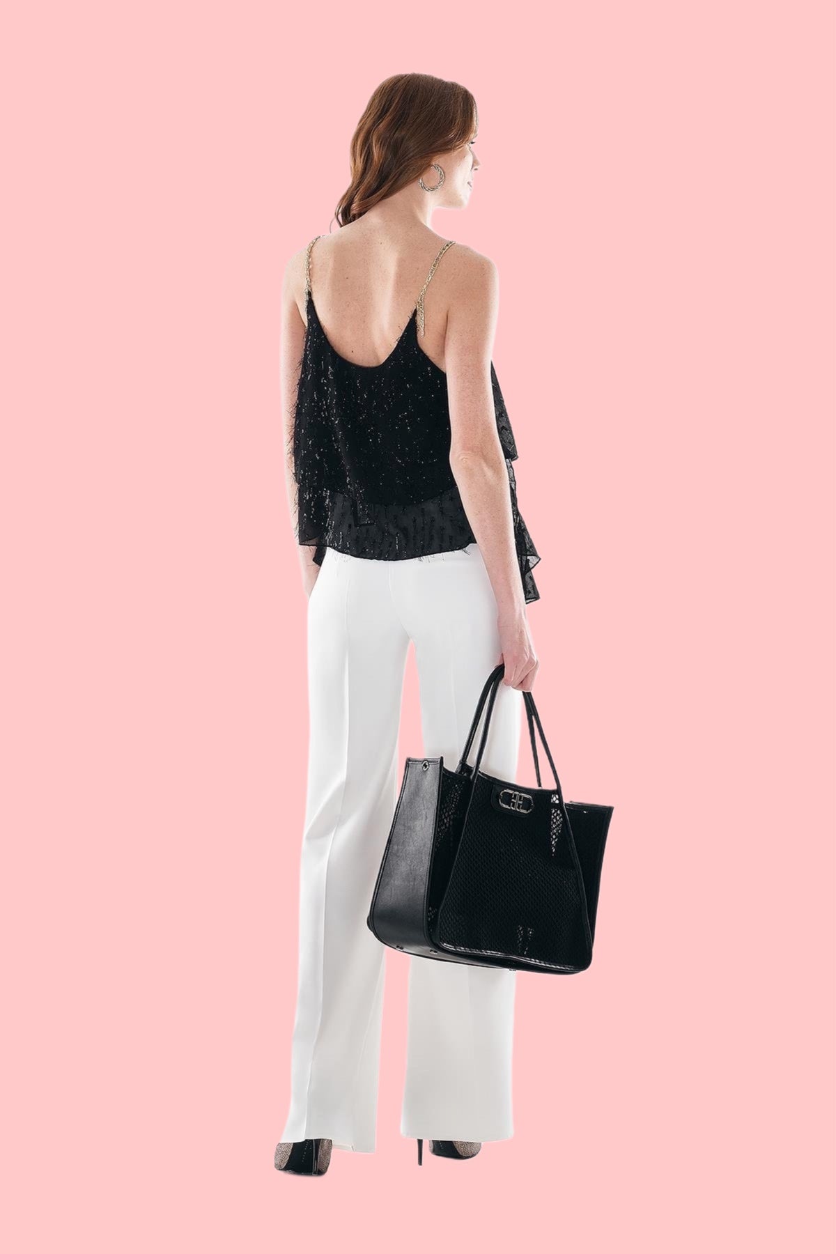 Потник с Блестящ Ефект и Ресни